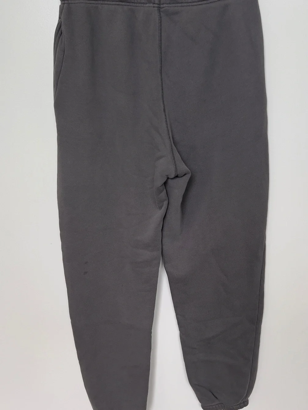 Elwood Elastic-Waist joggers Charcoal gray unisex